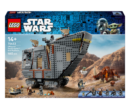 Klocki LEGO® LEGO STAR WARS 75453 Piaskoczołg wędrownych Jawów i bagnorożec